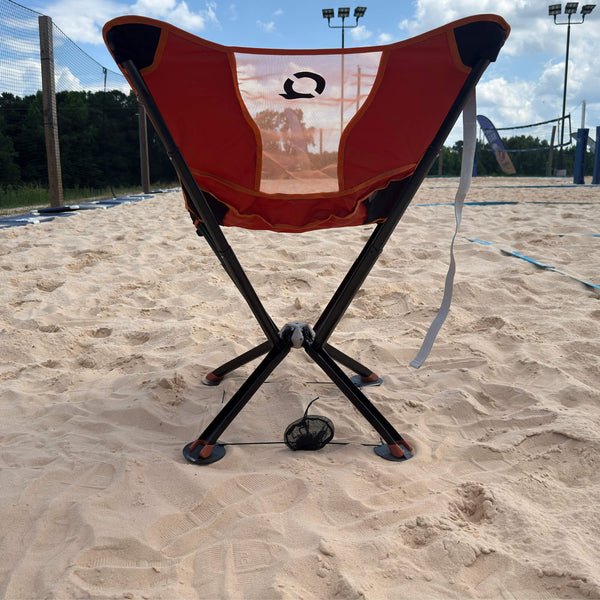 Beach Feet for CLIQ Chairs - on MystiQ Chair - CLIQ