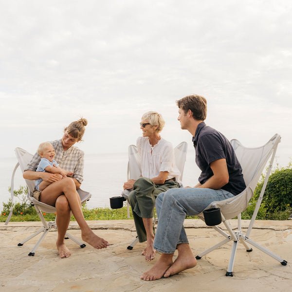 Riviera - Portable Chair with Cup Holder - CLIQ