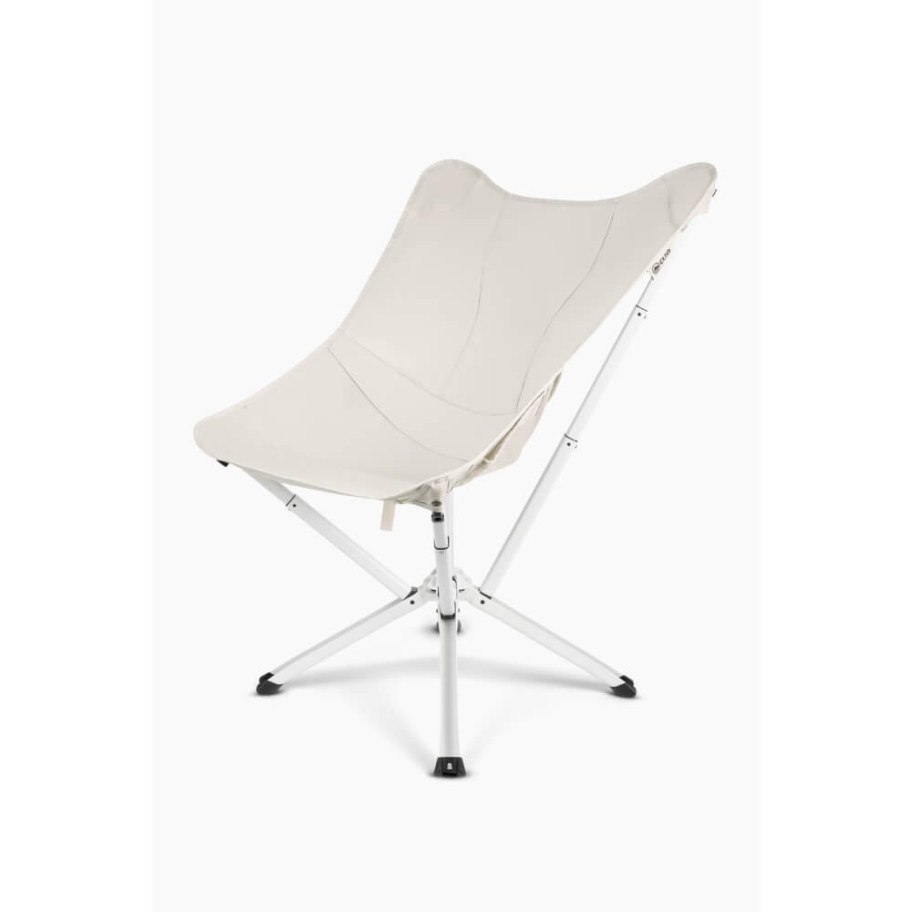 Riviera Portable Outdoor Lounge Chair - Cloud Side View- CLIQ Chairs